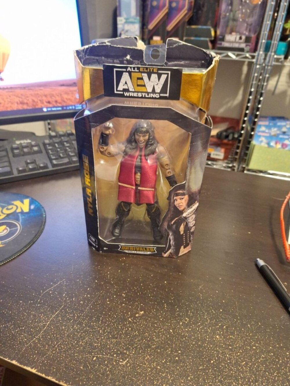 AEW Nyla Rose Unrivaled Collection Series 7 Wrestling Action Figure